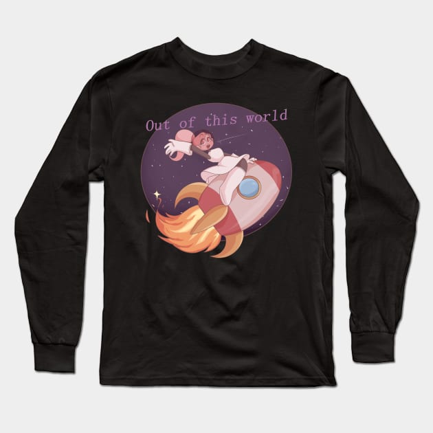 Out of this World Long Sleeve T-Shirt by BubblyBlueJelly